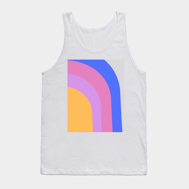 Boho rainbow pattern Tank Top by Word and Saying